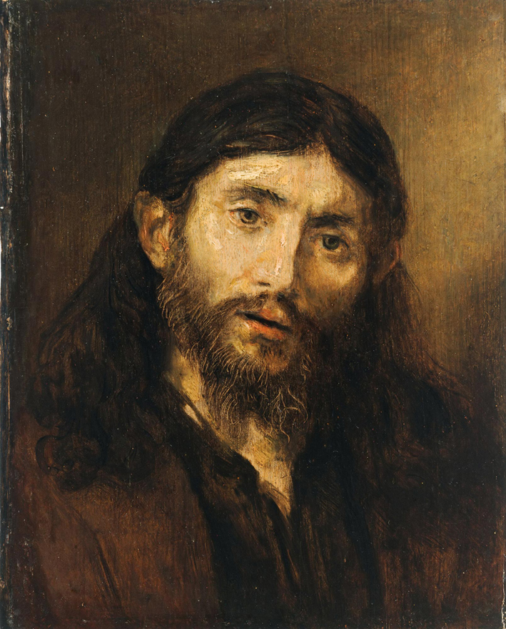  伦勃朗·梵·莱茵 Rembrandt van Rijn——耶稣肖像1